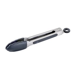 Szczypce silikonowe, 21 cm, czarne