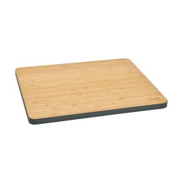 Deska do krojenia, bambus, 33 x 25 cm, szara