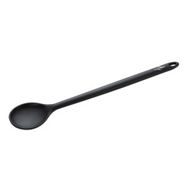 Łyżka kuchenna, silikon, 30 cm, czarna