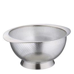 Stalowy durszlak z nóżką, śred. 26 cm