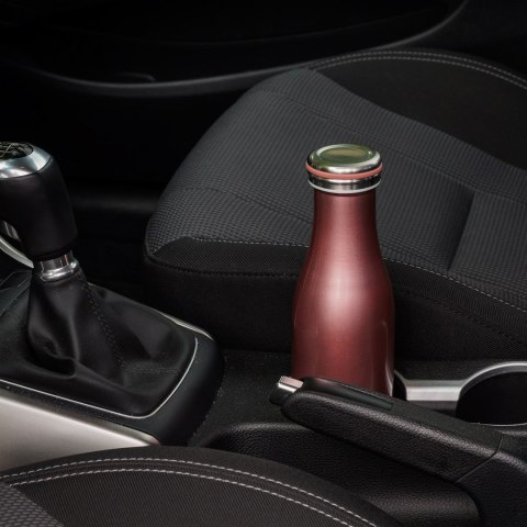 Butelka termiczna, stalowa, 0,5 l, różowe złoto