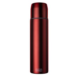 Termos stalowy, 0,75 l, śred. 7,5 x 29 cm, czerwony