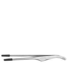 Szczypce z silikonowymi końcówkami, stal nierdzewna/silikon, 22 cm
