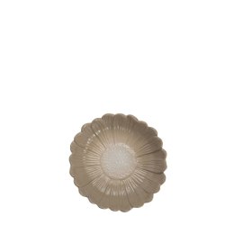 Talerz głęboki, dolomit, śred. 20x 5 cm, beżowy