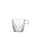 Zestaw filiżanek piknikowych, 4 szt., przezroczysty akryl, 0,2 l, śred. 8 x 8 cm