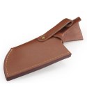 Nóż szefa kuchni w pokrowcu, 12 cm, stal/drewno pakka