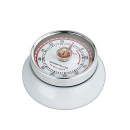 Timer mechaniczny, śred. 7x3 cm, biały