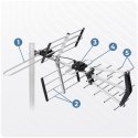 Antena zewnętrzna kierunkowa TV ultra HD 4K Berdsen BD-950