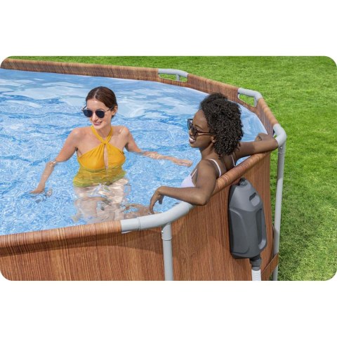 Basen ogrodowy stelażowy 610 x 366 x 122 cm 13w1 Bestway 56719N