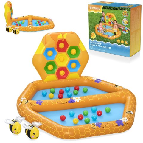 Plac zabaw dmuchany Pszczółki 127 x 119 x 61 cm Bestway 52639