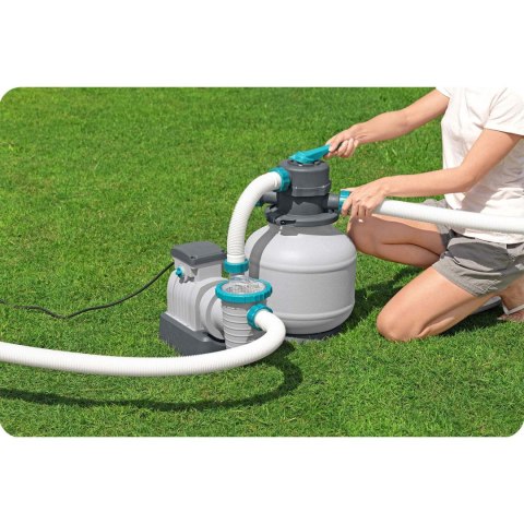 Pompa piaskowa do basenów + kulki filtracyjne 8327l/h Bestway 58499