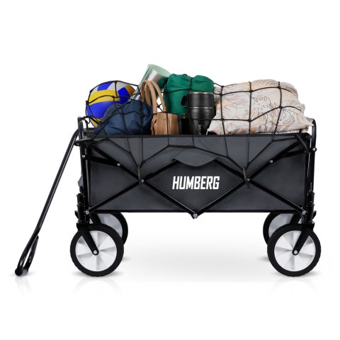 Wózek transportowy, składany z siatką 80L Humberg HM-511