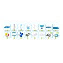 Basen ogrodowy rozporowy 457 x 84 cm 15w1 INTEX 28158