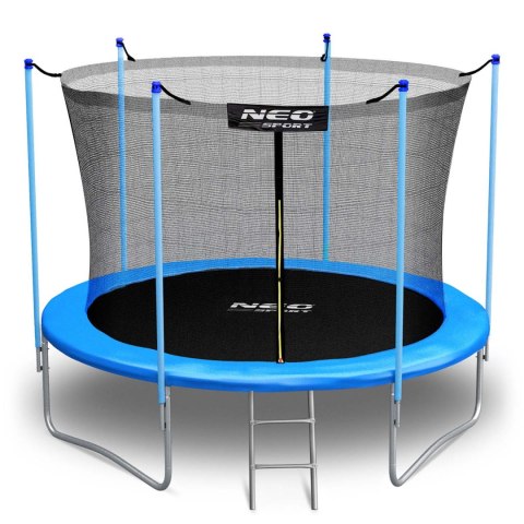 Trampolina ogrodowa 8ft/252cm z siatką wewnętrzną i drabinką Neo-Sport