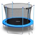Trampolina ogrodowa 8ft/252cm z siatką wewnętrzną i drabinką Neo-Sport