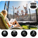 Trampolina ogrodowa profilowana 10ft/312cmz siatką wewnętrzną Neo-Sport