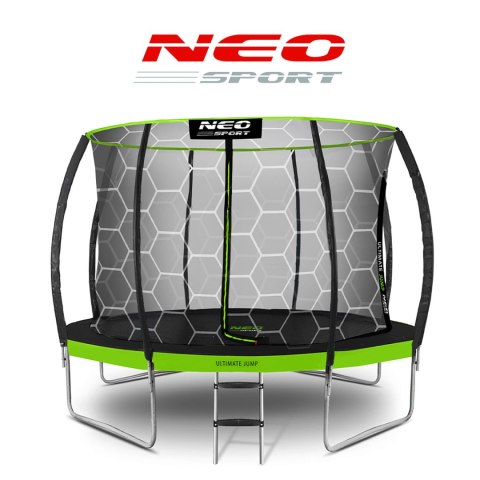 Trampolina ogrodowa profilowana 12ft/374cm z siatką wewnętrzną Neo-Sport