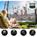 Trampolina ogrodowa profilowana 8ft/252cm z siatką wewnętrzną Neo-Sport