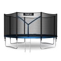 Trampolina ogrodowa 13ft/404cm z siatką zewnętrzną i drabinką Neo-Sport