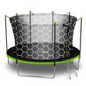 Trampolina ogrodowa 14ft/435cm z siatką wewnętrzną i drabinką Neo-Sport