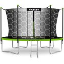 Trampolina ogrodowa 15ft/465cm z siatką wewnętrzną i drabinką Neo-Sport