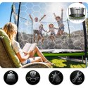 Trampolina ogrodowa 15ft/465cm z siatką wewnętrzną i drabinką Neo-Sport