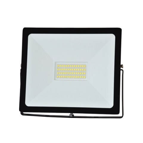 Ledowa Lampa z białym światłem na statywie Naświetlacz na budowe 2x50W