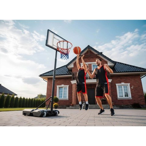Kosz do koszykówki 150-210cm regulowany duży stabilny wolnostojący Neo-Sport NS-280