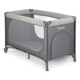 Łóżeczko turystyczne + materac + torba 123,5 x 64 x 76 cm RK-240 jasno szare
