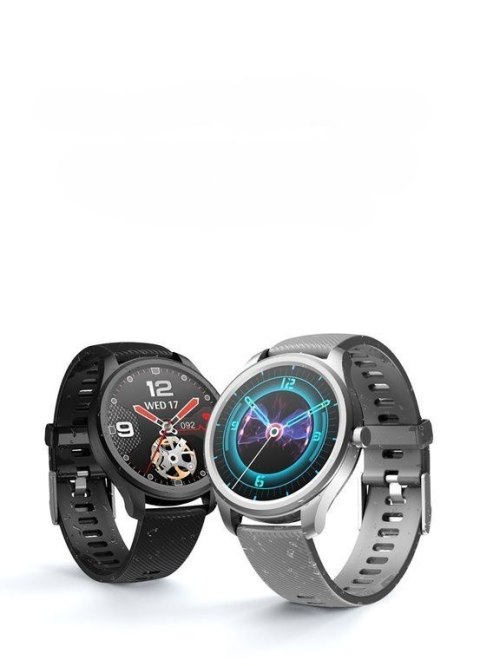 SMARTWATCH MĘSKI G. Rossi SW012-5 gold/gray + dodatkowa BRANSOLETA (sg007e)