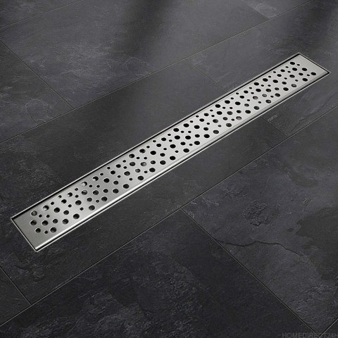 Odpływ Tropfen 90cm z syfonem podłogowy ze stali nierdzewnej inox