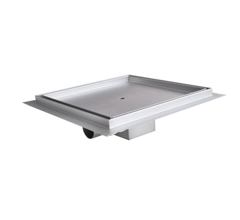 Odpływ kwadratowy kratka prysznicowa wpust 20x20cm stal nierdzewna Befliesbar