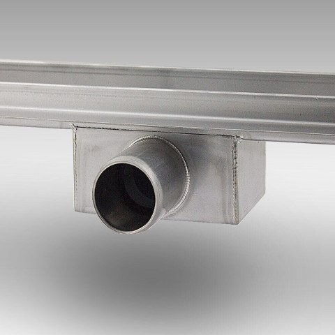 Odpływ liniowy prysznicowy 100cm łazienkowy z maskownicą i syfonem Glass Schwarz