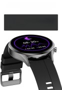 SMARTWATCH MĘSKI G. Rossi SW019-3 black/red (sg014c) PROWADZENIE ROZMÓW