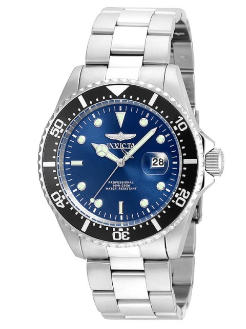 ZEGAREK MĘSKI INVICTA PRO DIVER 22054 - WODOSZCZLNOŚĆ 200m, koperta 43mm