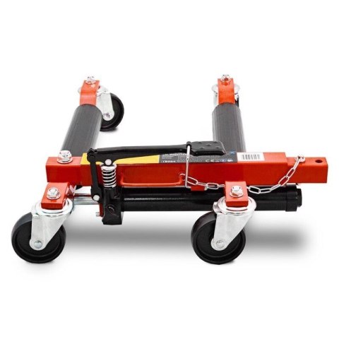 Podnośnik hydrauliczny BITUXX 680 kg 4x pomoc manewrowa czerwona