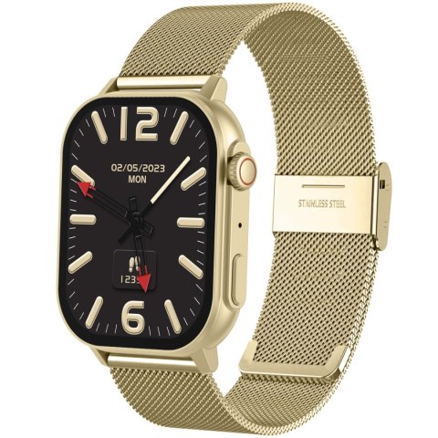 SMARTWATCH UNISEX GRAVITY GT15-7 - ROZMOWY BLUETOOTH, DODATKOWY PASEK (sg029g)