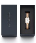 ZEGAREK DAMSKI DANIEL WELLINGTON Quadro Lumine Pressed Piano 20mm DW00100578 + BOX (zw519b)