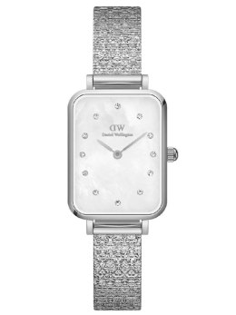 ZEGAREK DAMSKI DANIEL WELLINGTON Quadro Lumine Pressed Piano 20mm DW00100580 + BOX (zw519c)