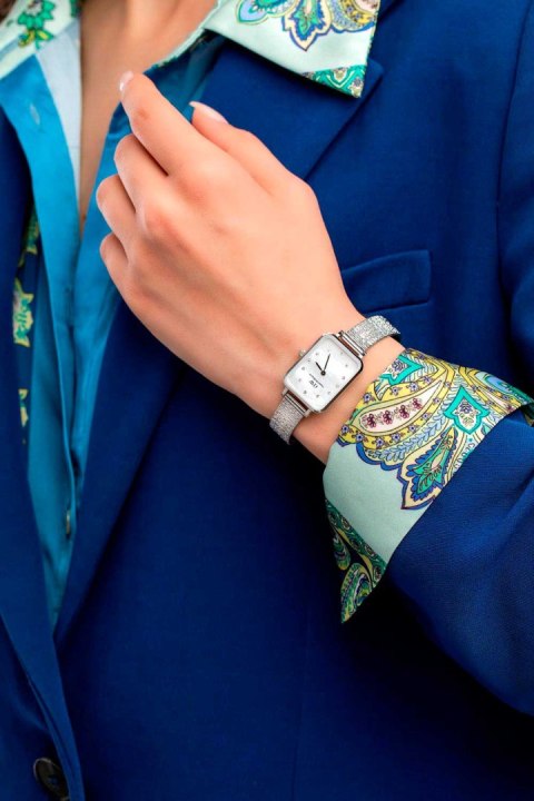 ZEGAREK DAMSKI DANIEL WELLINGTON Quadro Lumine Pressed Piano 20mm DW00100580 + BOX (zw519c)