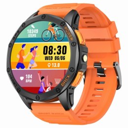 SMARTWATCH MĘSKI GRAVITY GT24-3 - LATARKA, DODATKOWY PASEK (sg033c)
