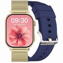 SMARTWATCH UNISEX GRAVITY GT15-11 - ROZMOWY BLUETOOTH, DODATKOWY PASEK (sg029k)