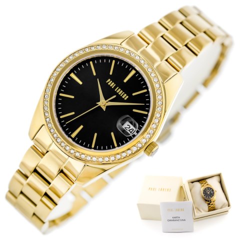 ZEGAREK DAMSKI PAUL LORENS - PL20001B-1D1 (zg570c) + BOX