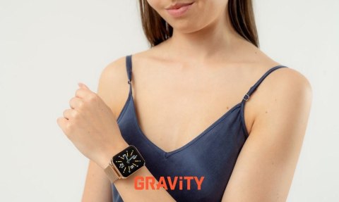 SMARTWATCH UNISEX GRAVITY GT17-6 - AMOLED, DODATKOWY PASEK (sg038f)