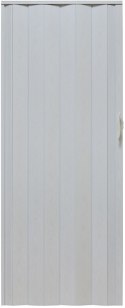 Drzwi harmonijkowe 001P BIAŁY DĄB MAT - 100 cm
