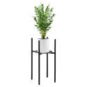 Kwietnik stojący loftowy Torre 60 cm czarny