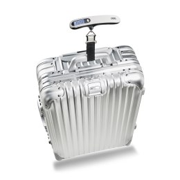 Elektroniczna waga do bagażu, do 50 kg, 15 cm, metaliczna
