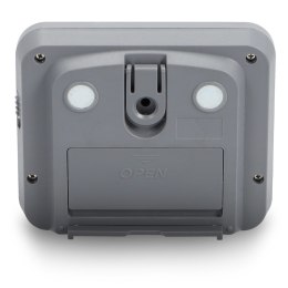 Minutnik elektroniczny, 2 pomiary, do 99 godzin, 9 x 2 x 8 cm, szary