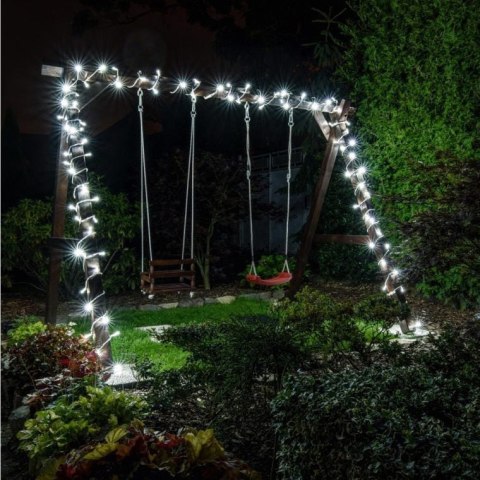 Lampki choinkowe 80 LED RING ciepły biały