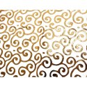 Obrus z organzy, złoty, 200x150 cm, LST3053